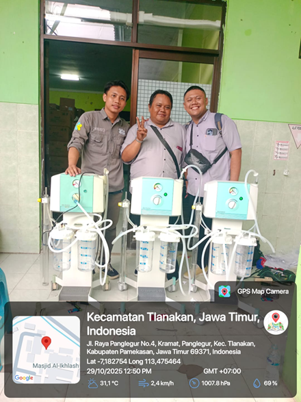 Dokumentasi Mengenal Suction Thorax Cheirón Victoria: Alat Penunjang Vital Sebelum Uji Fungsi & Instalasi