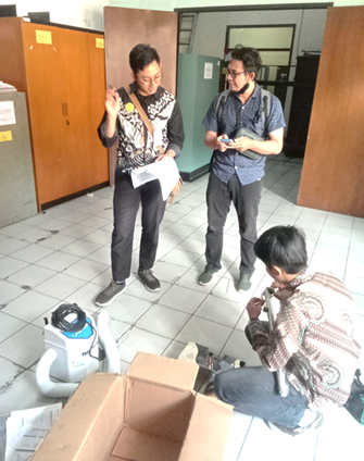 Dokumentasi Uji Fungsi Alat Warm Air (Convective Warming System) di RSUD Dr. Saiful Anwar Malang