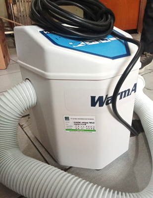 Dokumentasi Uji Fungsi Alat Warm Air (Convective Warming System) di RSUD Dr. Saiful Anwar Malang