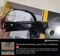 Dokumentasi Uji Fungsi Alat Lampu Kepala (Operating Headlamp) di RSU Haji Surabaya