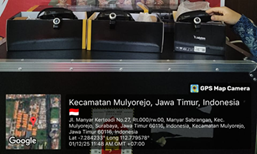 Dokumentasi Uji Fungsi Alat Lampu Kepala (Operating Headlamp) di RSU Haji Surabaya