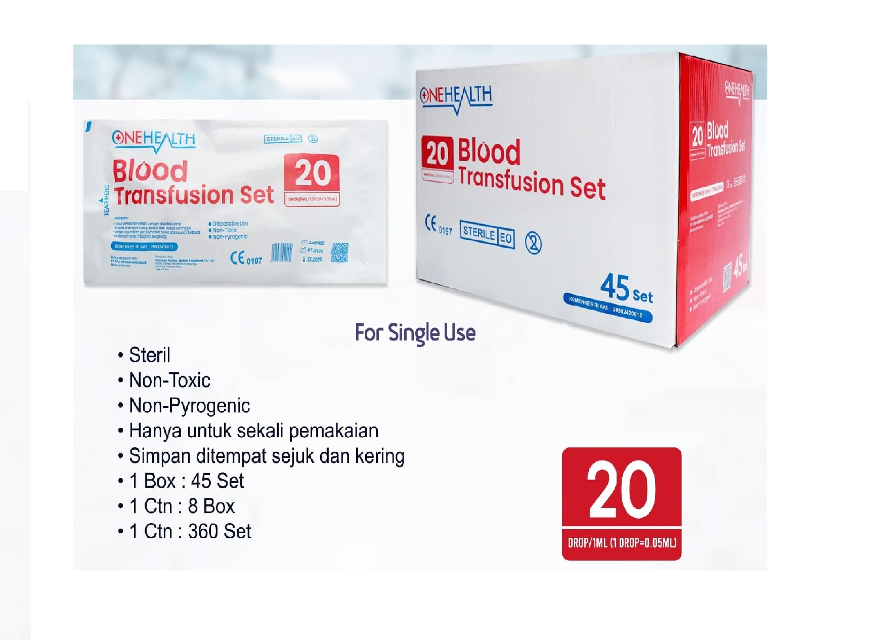 Bloodset Blood Transfusion Dewasa Onehealth