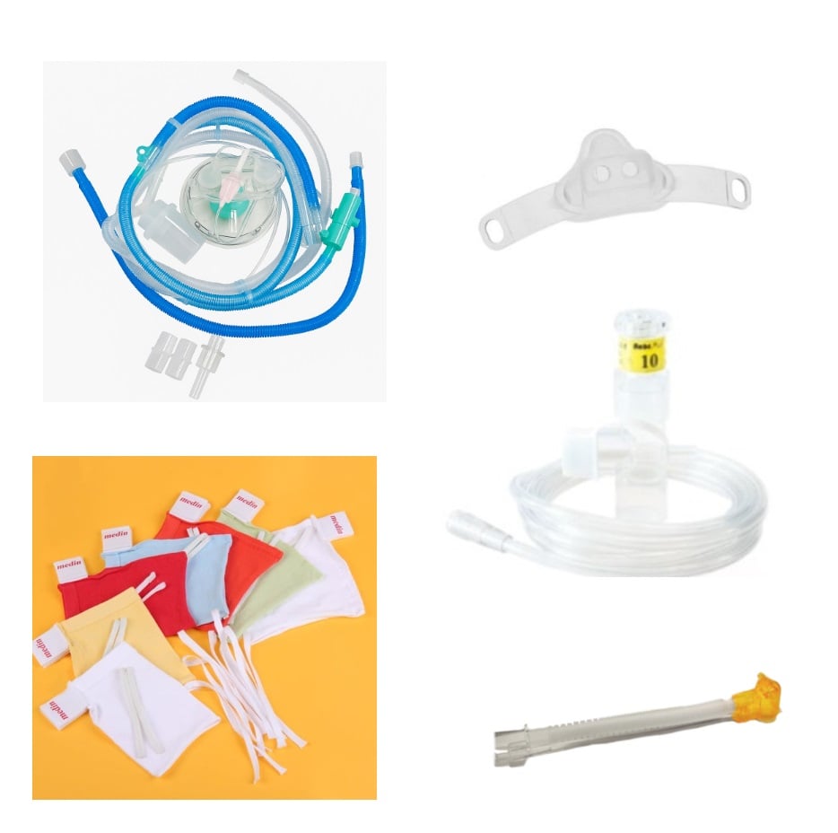 Breathing Circuit Neonate Venti Set For SLE 1000