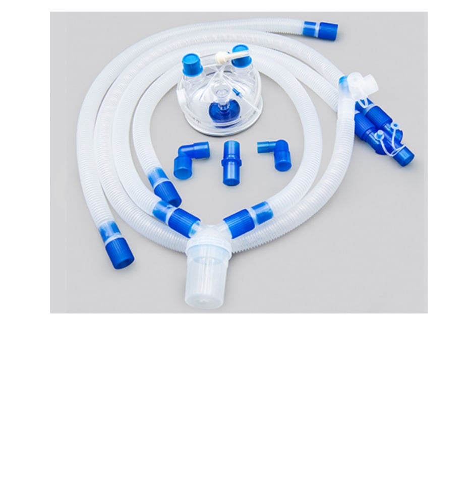 Breathing circuit pediatric set
