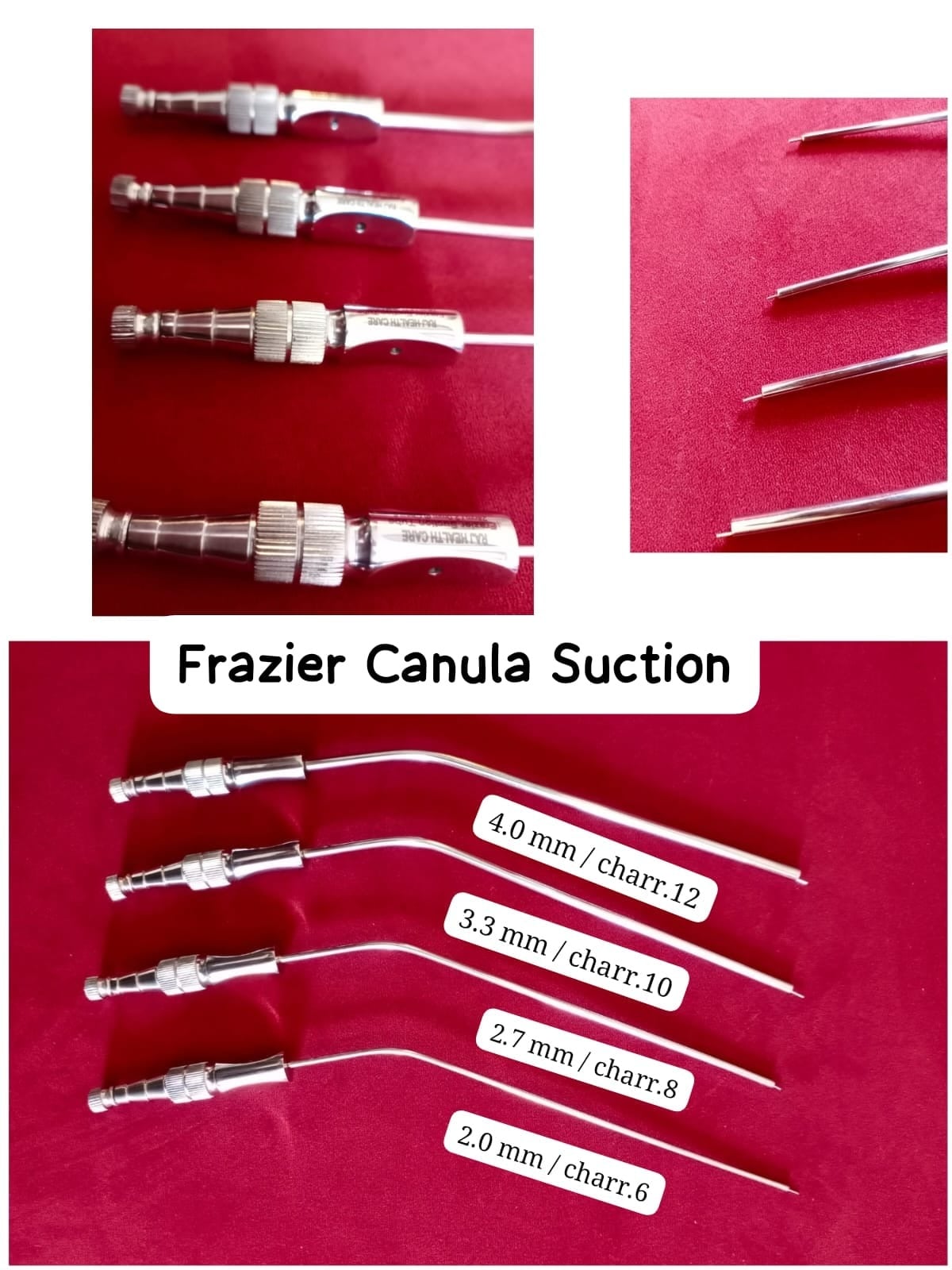 Frazier Canula Suction 17 cm