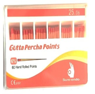 Gutta Percha Sure Endo 25.06