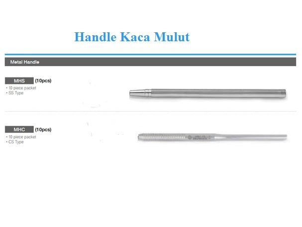 Handle Kaca Mulut Osung Metal Handle