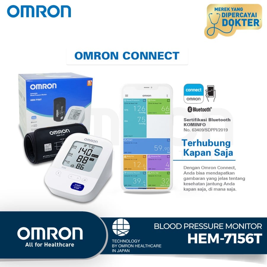 Omron 7156T Tensimeter Digital Omron 7156T