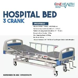 Onehealth Bed Pasien Manual Crank 3