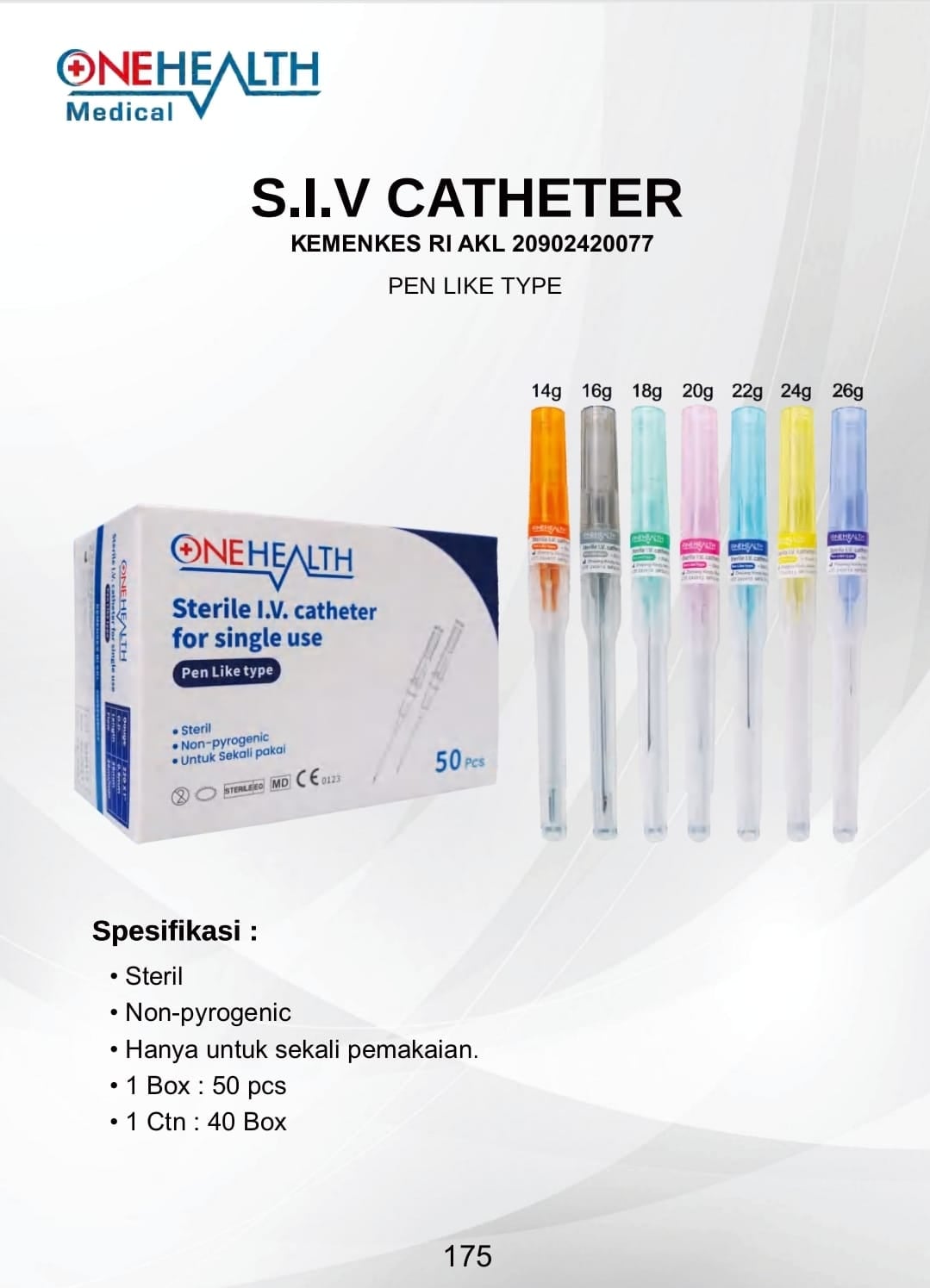 Onehealth IV Catheter Pen Type