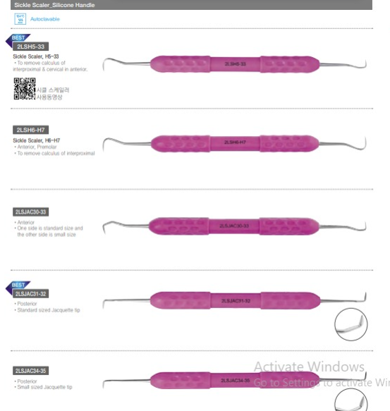 Osung SICKLE SCALER HAND SCALER
