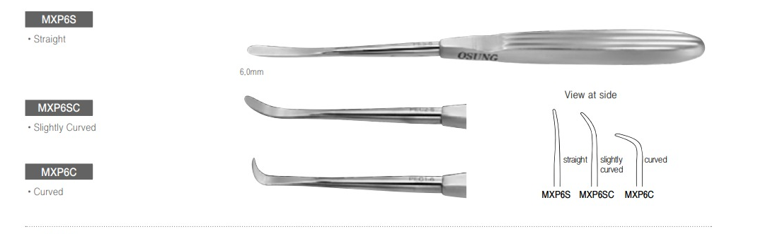 PERIOSTEAL ELEVATORS FOR MAXILLOFACIAL SURGERY