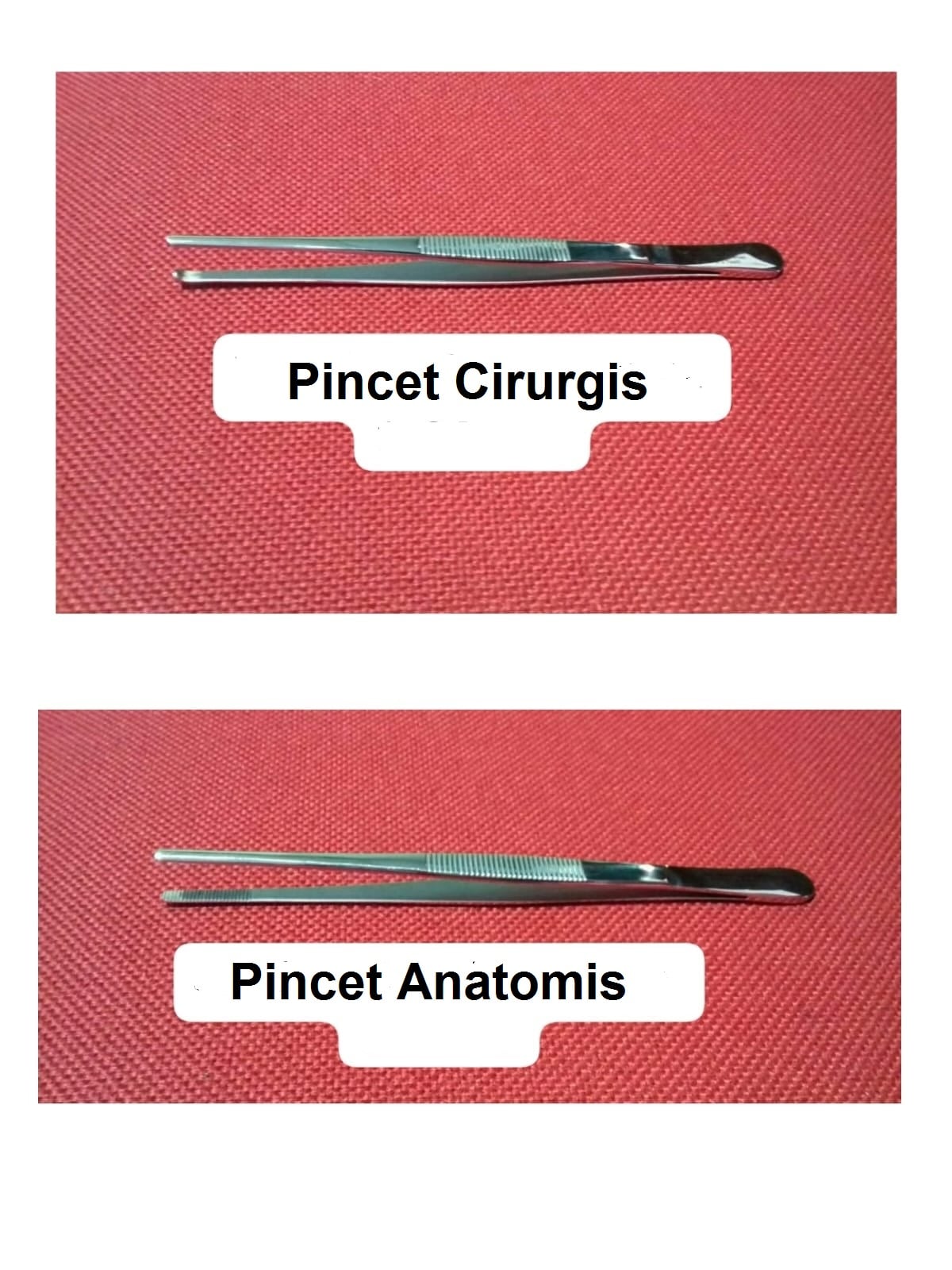 Pincet Anatomis 14,5 cm / Pincet Cirurgis  14,5