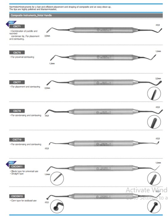 Spatula PFI Osung Composite Instrument