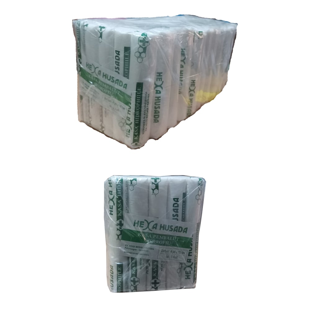 Verban Hexa Husada 10 cm Per Pack isi 50 pcs